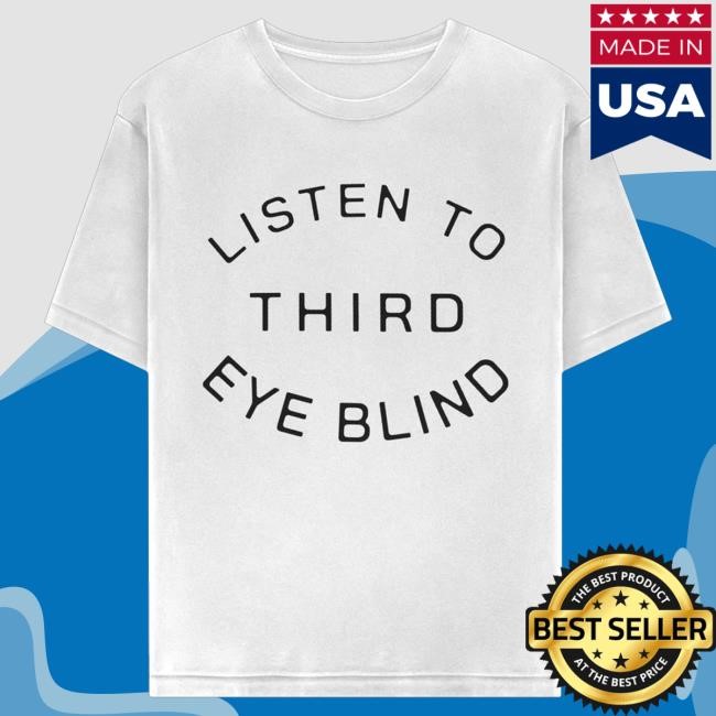Original Third Eye Blind Merch Listen To 3Eb Crewneck Sweatshirt