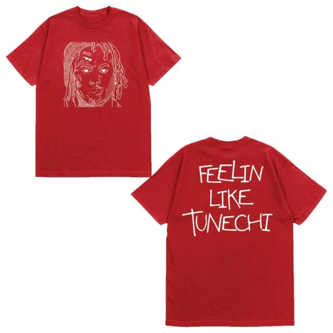Rich Forever Music Merch Feelin Like Tunechi Crewneck Sweatshirt