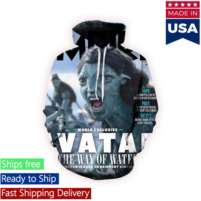 Official Avatar 2 Angry Neytiri 3D Print Hoodie