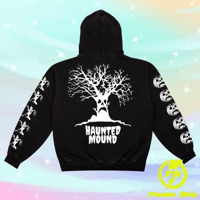 Official Haunted Mound Merch Sematary Logo Long Sleeve T Shirt