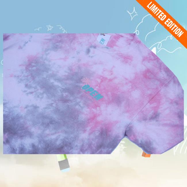 Official Open Tie Dye T-Shirt Limited Run