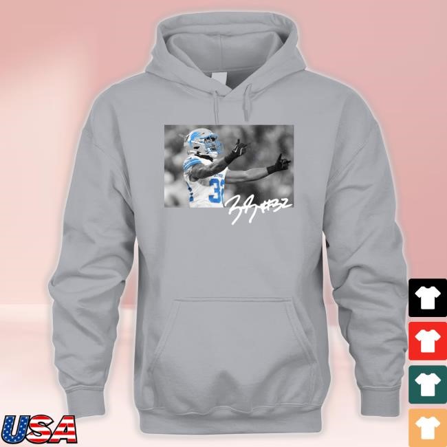 Brian Branch Autographed Flipping Hooded Sweatshirt Brian Branch Autographed Flipping T-Shirt