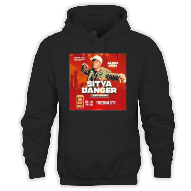 Alien Skin Sitya Danger Live In Concert Shirt