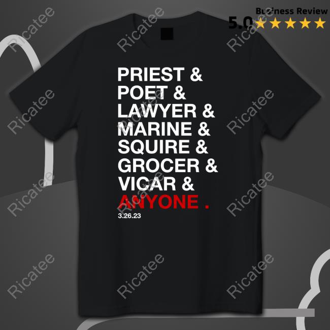 Ham4ham Priest Poet Lawyer Marine Squire Grocer Vicar Anyone Sweatshirt