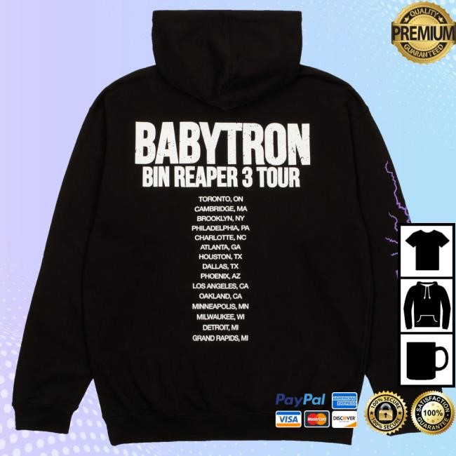 Official Babytron Store Br3 Tour Shirts