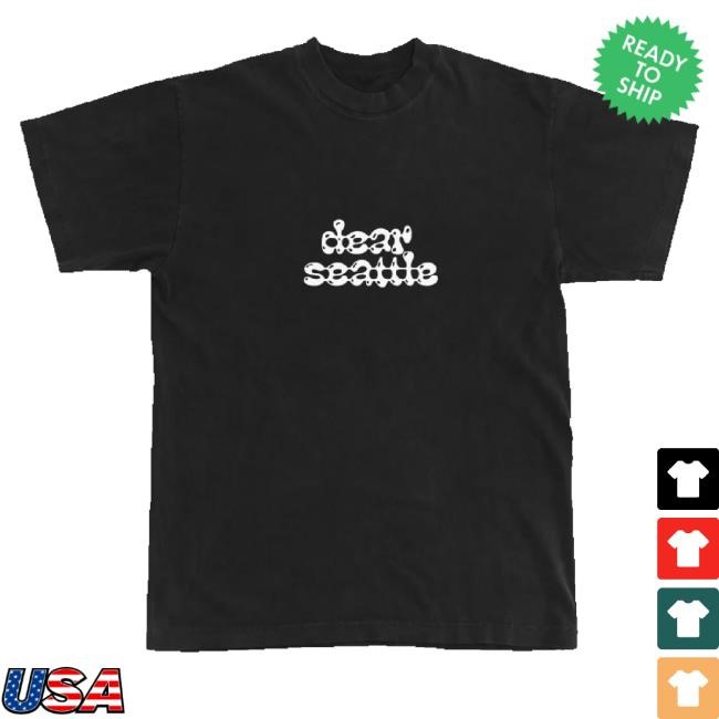 Merch Jungle Merch Dear Seattle Bubble Logo Classic Shirt Merch Jungle Dear Seattle Bubble Logo Tee