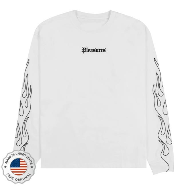 Pleasures Merch Shop Store Official Fiery Heavyweight T Shirt