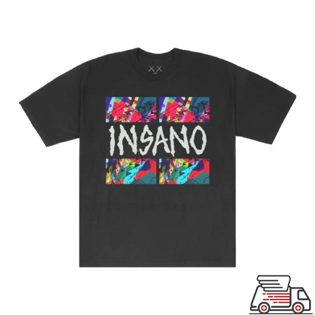 Original Kid Cudi Merch Store Kaws For Insano Tee Kid Cudi Shop