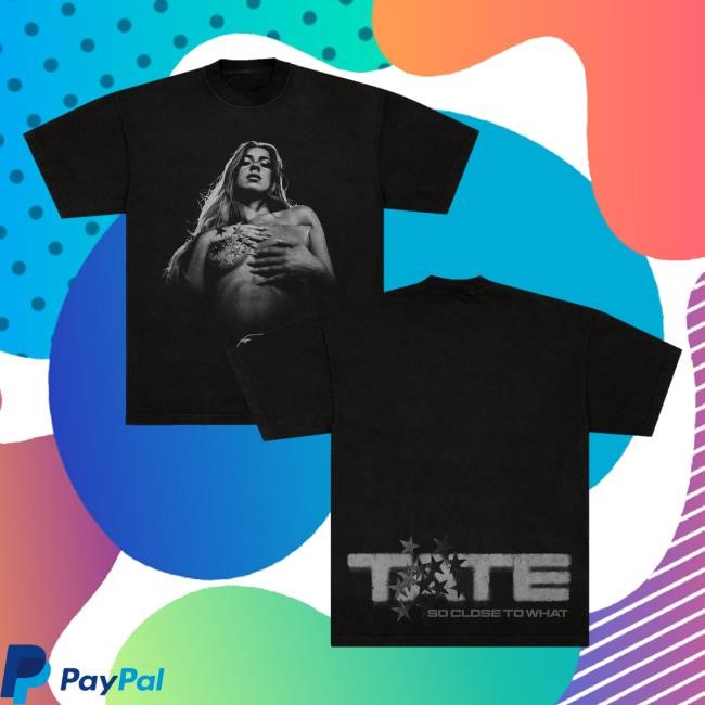 Tate Mcrae Merch Onmyhands Black Shirts