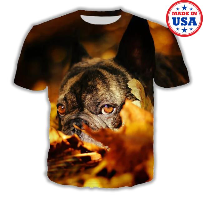 2023 Multi Size 6Xl New French Bulldog 3D Printed Shirt Mens Womens Harajuku Style Street Style Oversized Street Style Tops