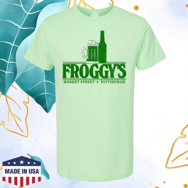 Yinzylvania Merch Froggy's Bar Market Street Pittsburgh Sweatshirt