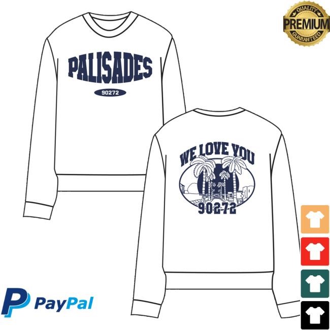 Shop Daily Drills Merch Unisex Oversized Palisades Hoodie Sweatshirt