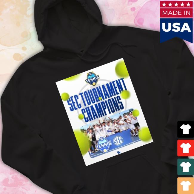 Kentucky Men’s Tennis Sec Tournament Champions 2023 shirt