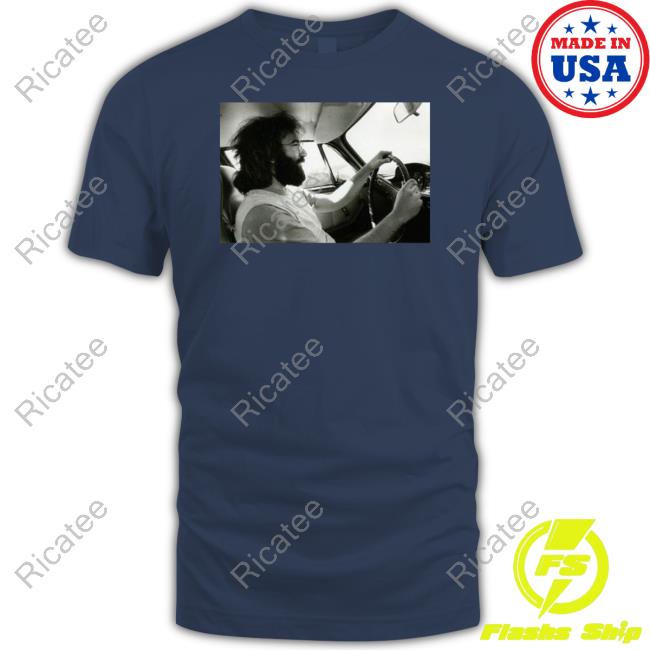 Bobby Wearing Jerry Garcia Shirt Arizonaskies2022 Bobby Wearing Jerry Garcia To Grand Prix Racecourse - Watkins Glen Shirt