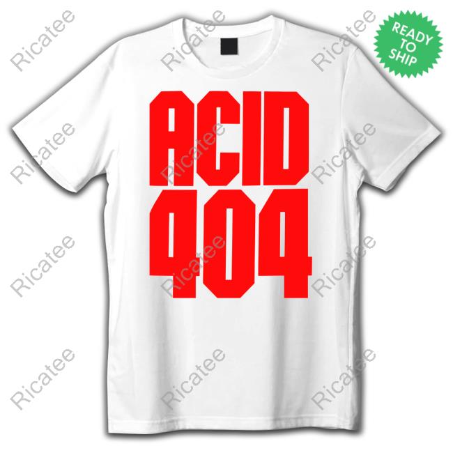 Jt Acid404 Stack Logo Long Sleeved T-Shirt