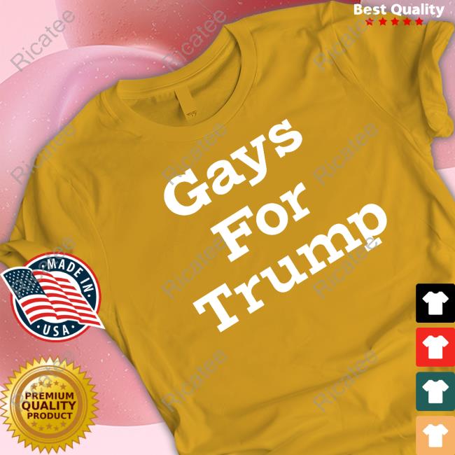 Ryan Shead Gays For Trump Shirts