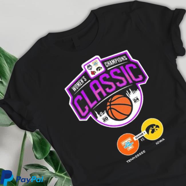 Trending Matchup Tennessee Volunteers Versus Iowa Hawkeyes Women Champions Classic Ncaa March Madness 2024 Hoodie