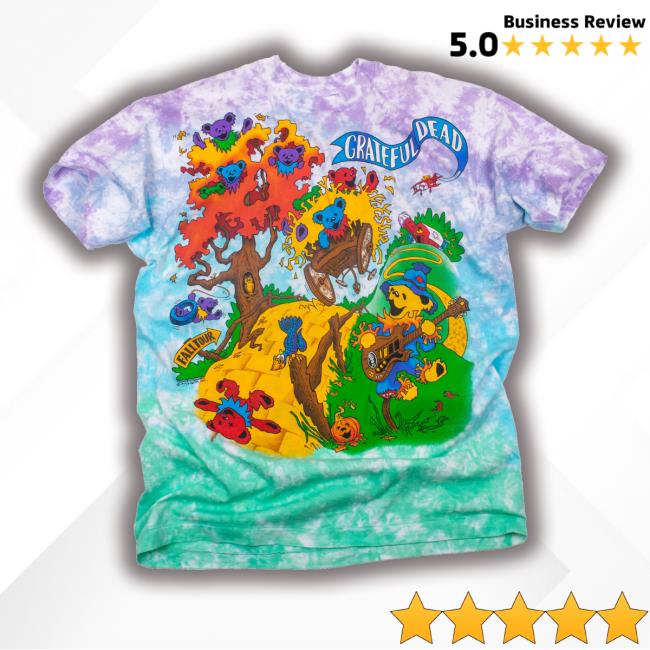 Grateful Dead Hayride 93 Rise & Fall Tour Tie-Dye Sweatshirt