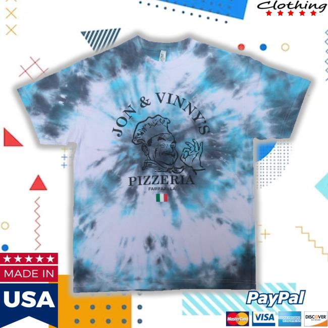 Original Og Pizza Man Tee Fairfax, Tie Dye