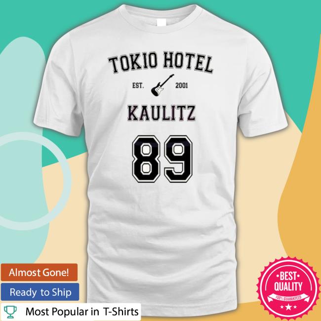 Vintage Tokio Hotel Band Kaulitz 89 shirt