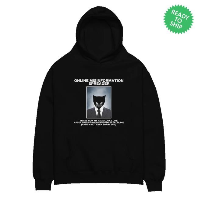 Sluj Merch Online Misinformation Spreader Sweaters