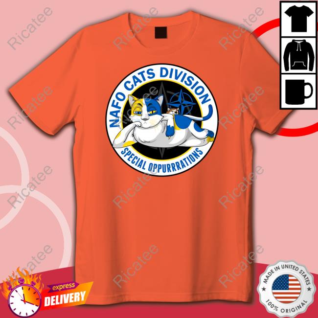 Nafo Cat Division Special Oppurrrations T-Shirt