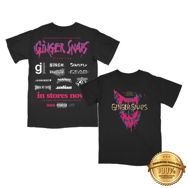 Official Studiohouse Designs Ginger Snaps Soundtrack New Shirt