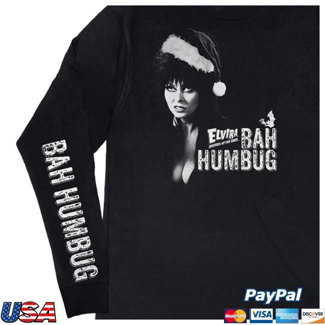 Elviras Bootique Elvira Bah Humbug Tee Shirt