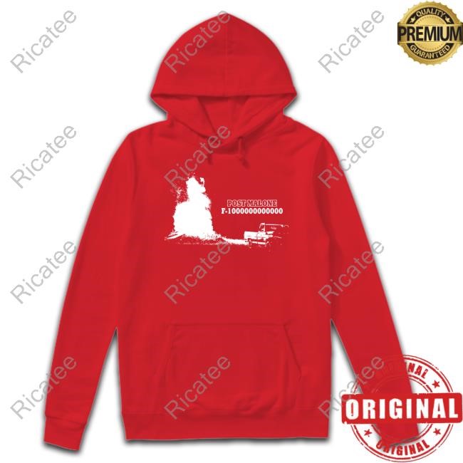 Post Malone Merch F-1 Trillion Long Sleeve Post Malone F-1 Trillion Shirt