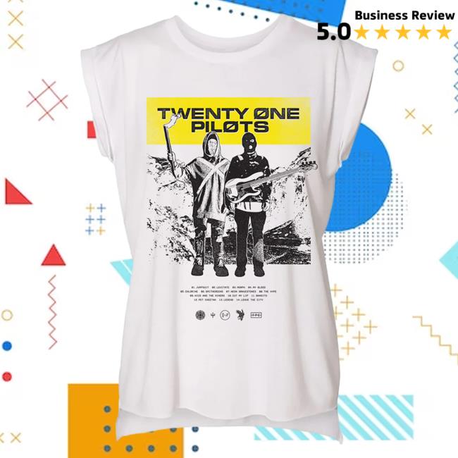 Official 21 Pilots Apparel Clothing Store Merch Postcard Juniors Tees TwentyOnePilots 21Pilots Shop
