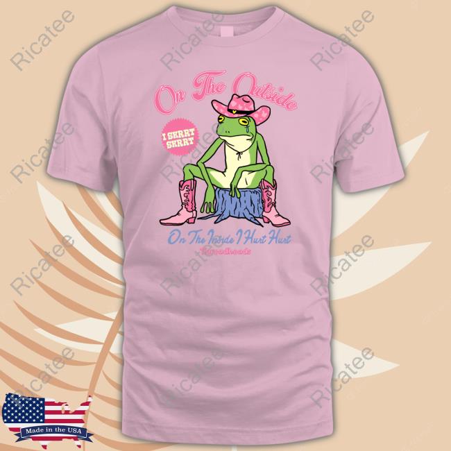 Threadheads On The Outside I Skrrt Skrrt On The Inside Hurt Hurt Tee Shirt