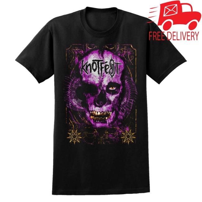 Knotfest Merch Composite Skull Roadshow Tour Unisex Sweatshirt