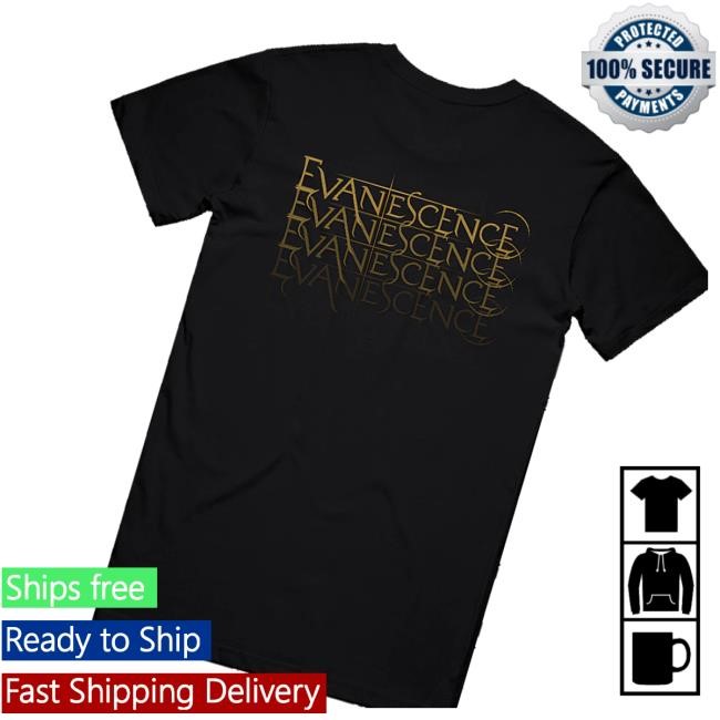 Evanescence Store Repeat Logo Black Sweatshirt