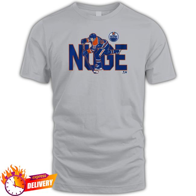 Official Ryan Nugent-Hopkins Edmonton Oilers Nuge Shirt
