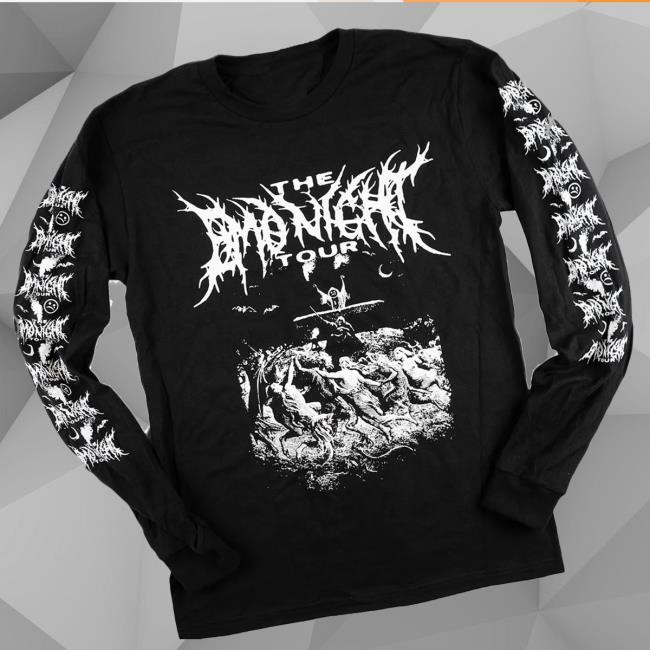 Trending Emo Night Tour Merch Store Metal Long Sleeve Crewneck Sweatshirt Trending Emo Night Tour Merch Store Metal Long Sleeve Long Sleeve Shirt