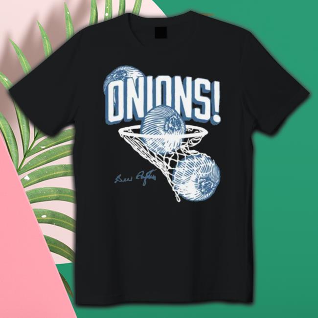Bill Raftery Onions Hoop White shirt Bill Raftery Onions Hoop White shirt