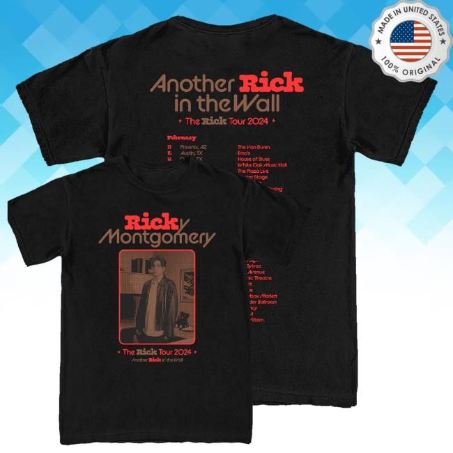 Ricky Montgomery Merch Shop Store Official Another Rick In The Wall Tour T Shirt Ricky Montgomery Merch Shop Store Official Another Rick In The Wall Tour T Shirt