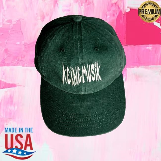 Keinemusik Merch Km Logo Green Cap Cap