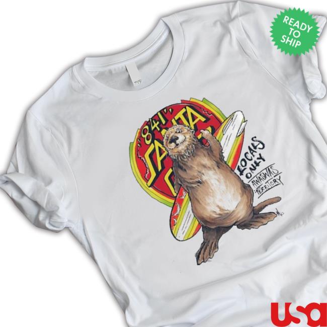 Weshoyot 841 Santa Cruz Locals Only Awaswas Territory T-Shirt