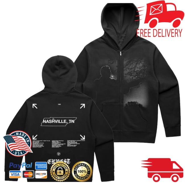 Ernest Official Merch Zip Crewneck Sweatshirt