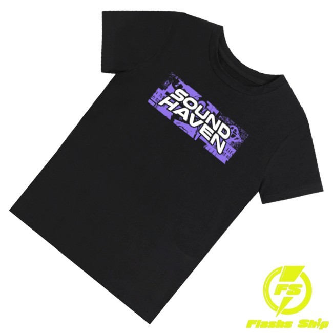 Wobble Factory Merch Sound Haven 2025 Zip Hoodie