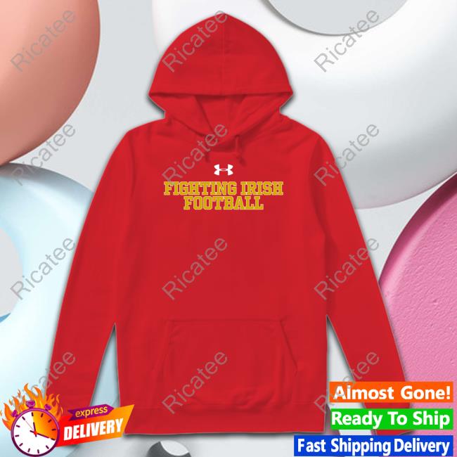 Notre Dame Football Fighting Irish Football Long Sleeve T Shirt