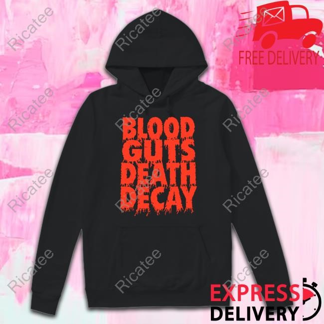 Teen Hearts Blood Guts Death Decay Crewneck Sweatshirt