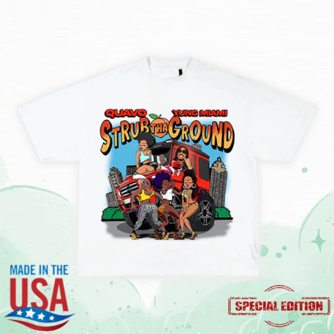 Original Migos Official Store Merch Strub Tha Ground White Hoodie Sweatshirt Migosofficial Apparel Clothing Shop