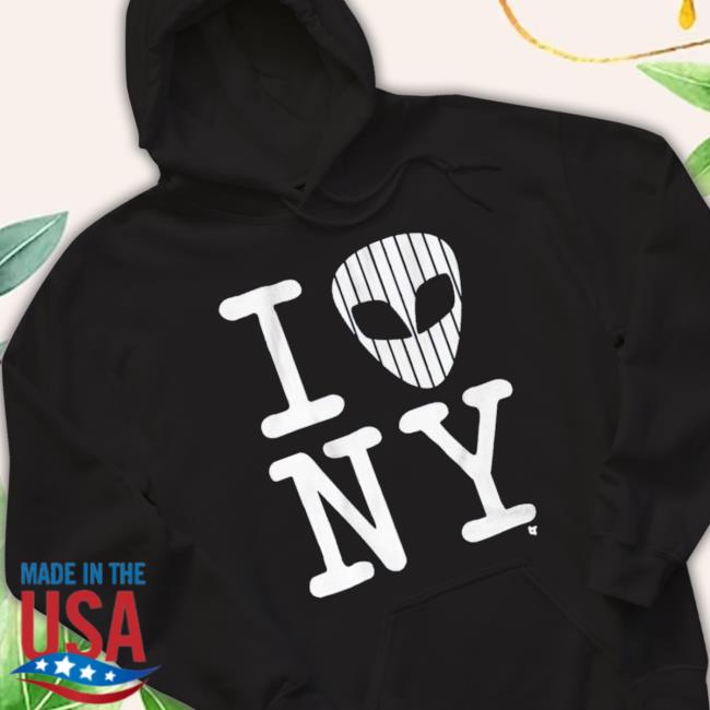 New York Yankees I Alien Ny Hoodie Sweatshirt