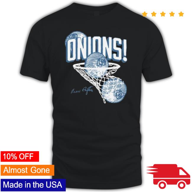 Bill Raftery Onions Hoop White Shirt