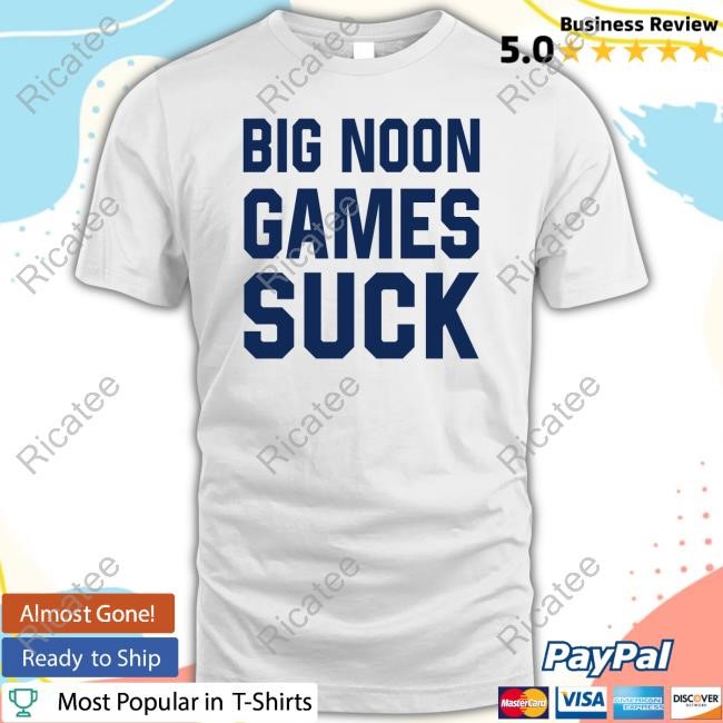 Jeremy Birmingham Big Noon Games Suck Hoodie Sweatshirt