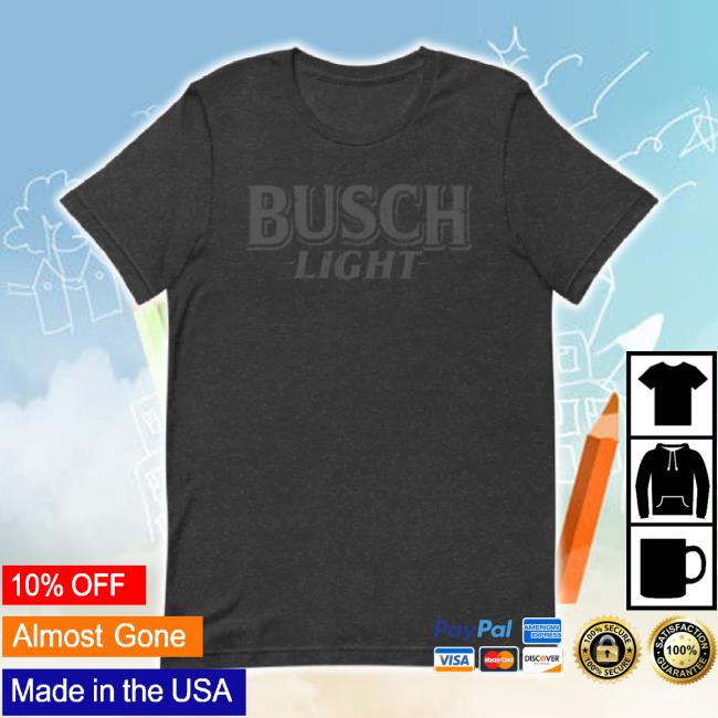 Trending Whiskeyriff Merch Store Busch Light Blackout Hoodie Sweatshirt Whiskeyriff Shop