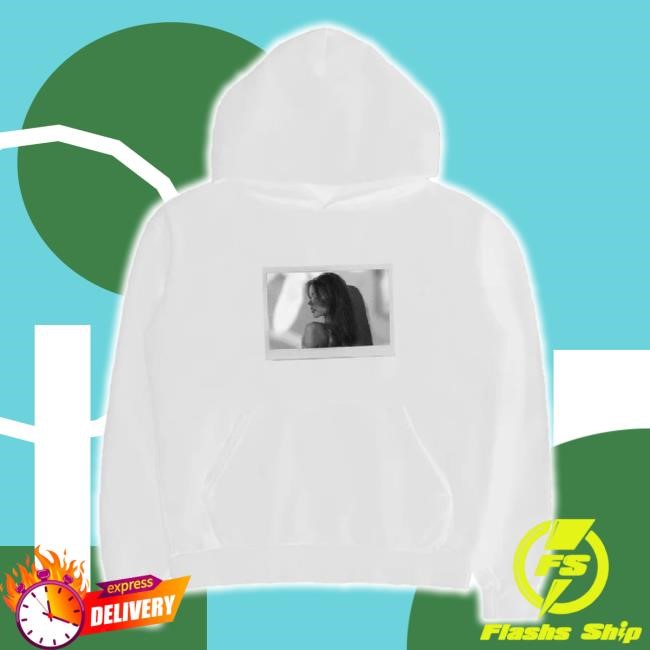 Original Spinnin Tour White Polaroid Hoodie Sweatshirt Madison Beer Shop Merch Store