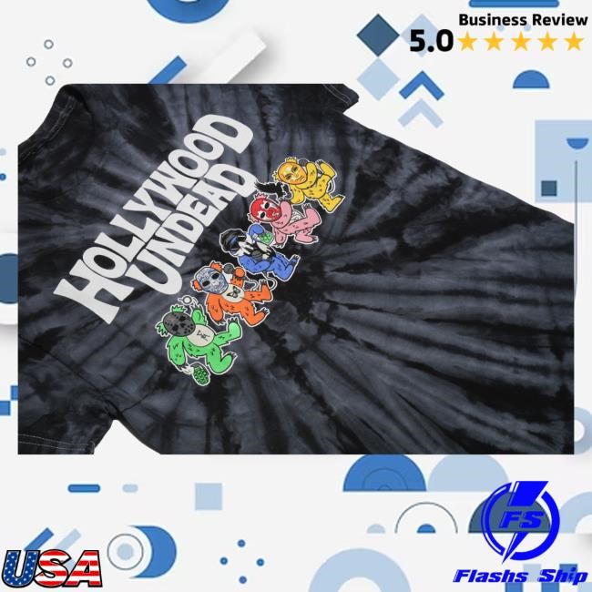 Hollywood Undead Merch Store Shop Undead Head Tie Dye Shirt